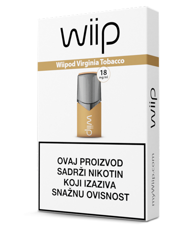 Wiipod Virginia tobacco 18 mg/ml