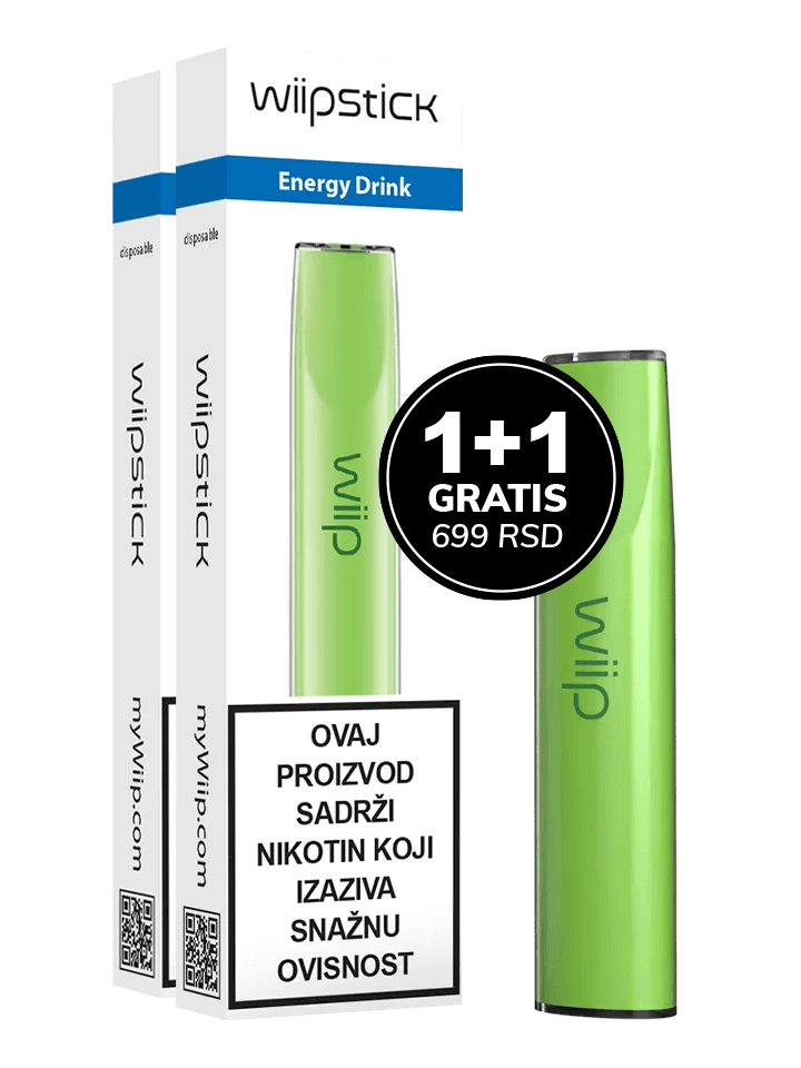 Wiipstick Energy Drink duo pack